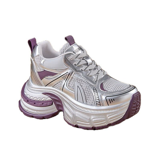 Damen Sportliche Chunky Sneakers mit innovativem Sohlenprofil EB
