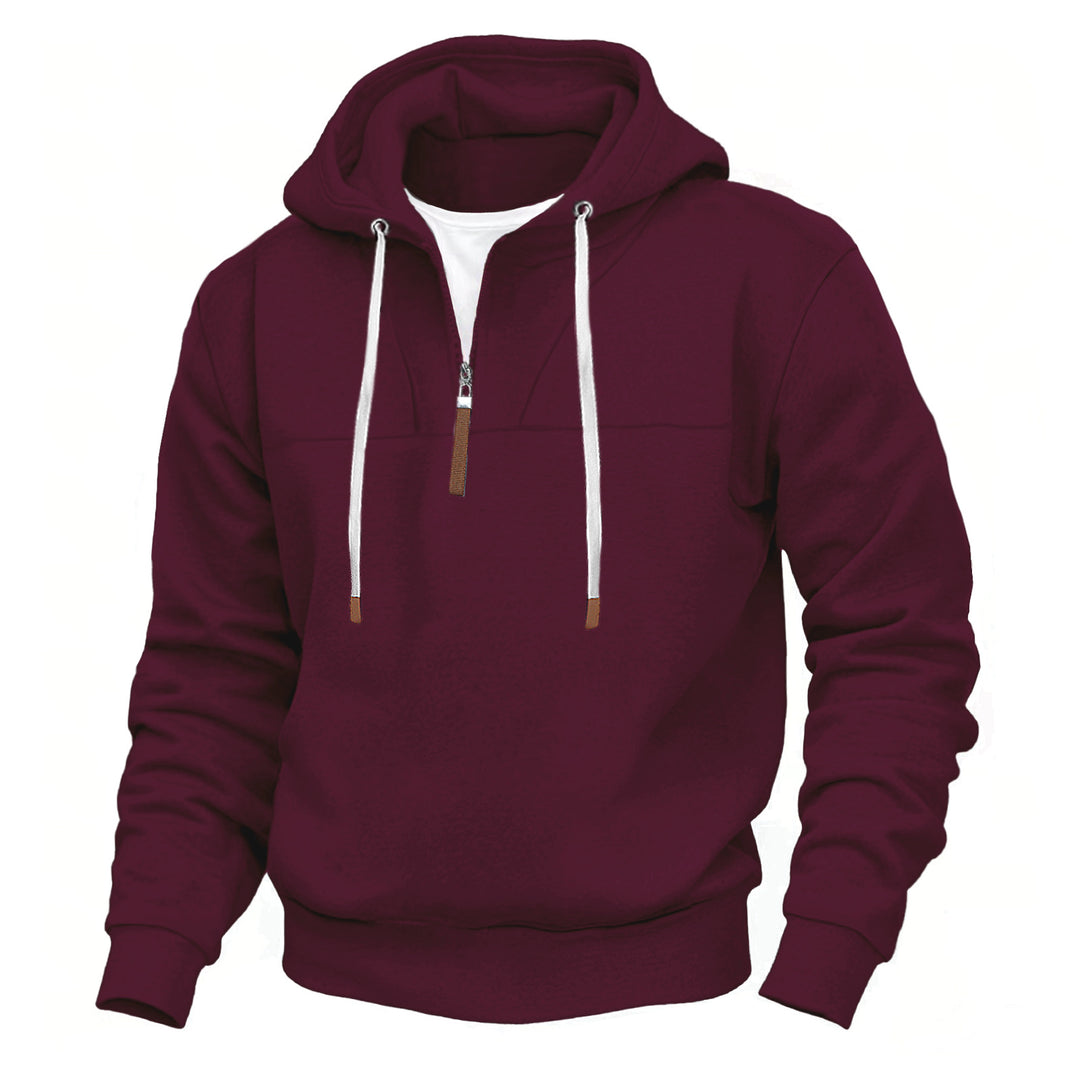 Herren Kapuzenpullover mit praktischer Reißverschlussöffnung und modernem Design EB