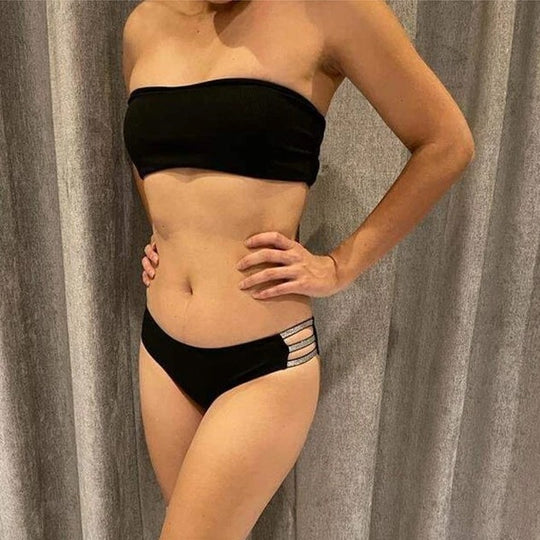 Damen Bandeau-Bikini-Oberteil EB