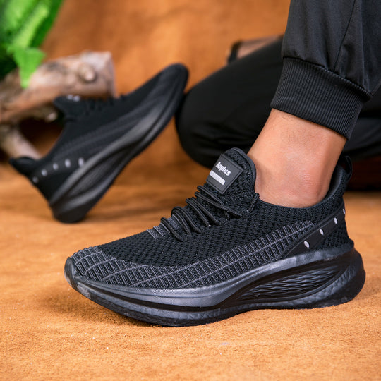 Damen Atmungsaktive Laufschuhe mit flexiblem Obermaterial und dämpfender Sohle EB