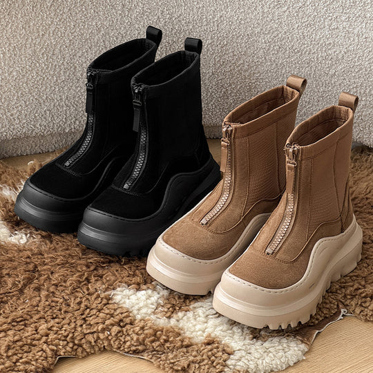Damen Winterboots mit komfortabler Fütterung und rutschfester Sohle EB
