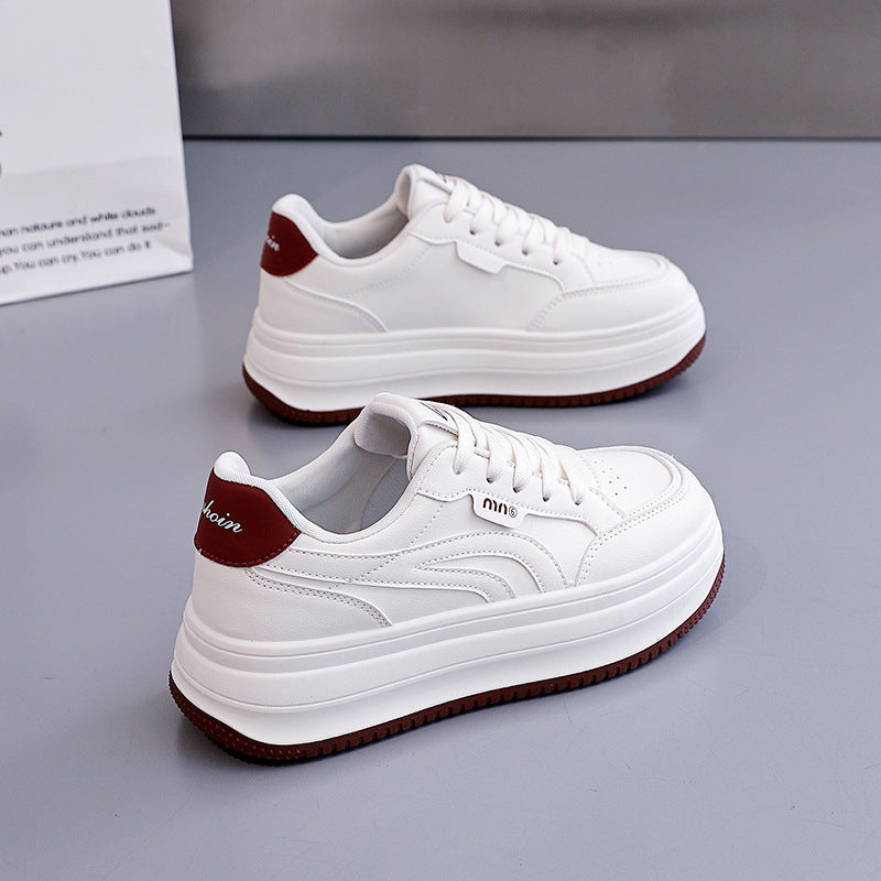 Damen Plattform Sneakers mit ergonomischer Dämpfung und sportlichem Design EB
