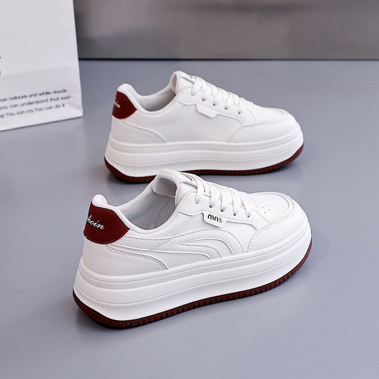 Damen Plattform Sneakers mit ergonomischer Dämpfung und sportlichem Design EB