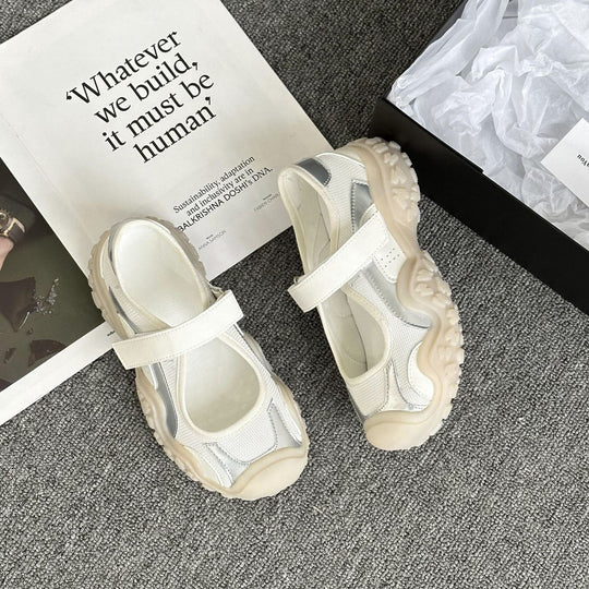 Damen Sportliche Sandalen mit verstellbarem Riemen und rutschfester Sohle EB