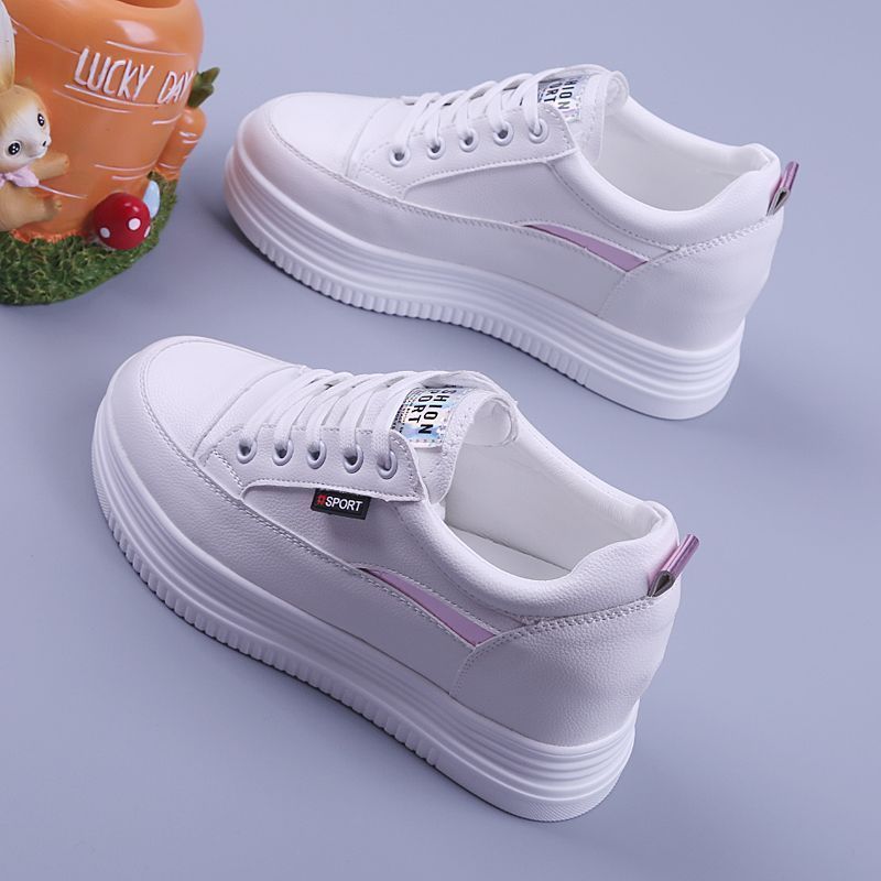 Damen Plateau Sneakers mit komfortabler Dämpfung und sportlichem Design EB