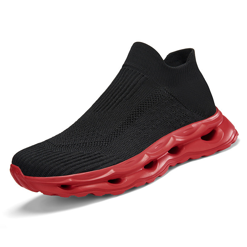 Damen Sockensneaker mit atmungsaktivem Obermaterial und rutschfester Sohle EB