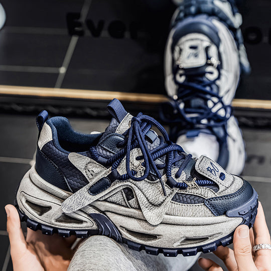 Herren technische Outdoor-Chunky-Sneaker mit verstärkter Zehenkappe, mehrlagiger Dämpfung und griffiger Trailsohle EB