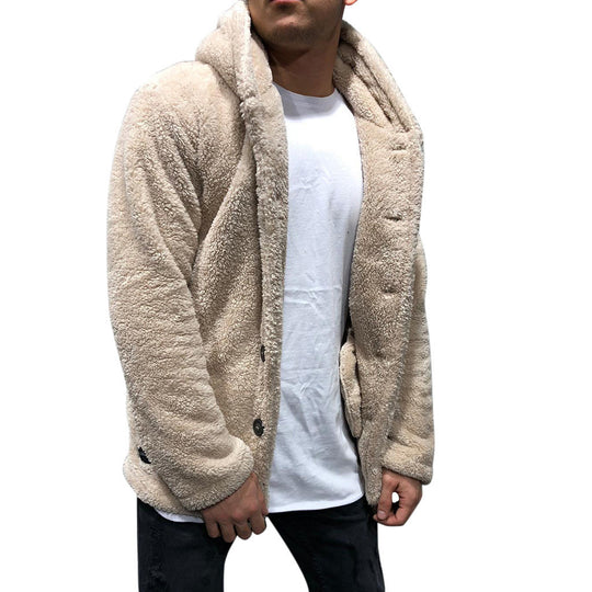 Herren kuschelige Fleecejacke EB
