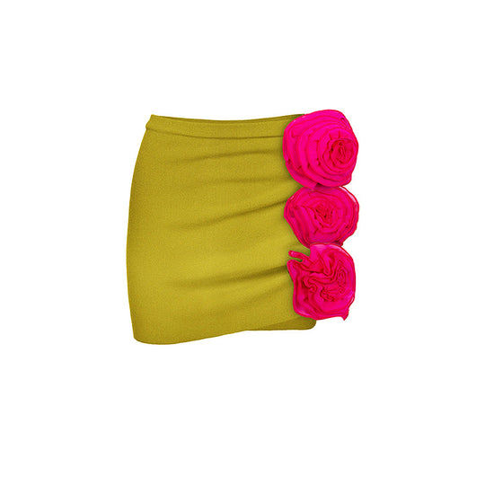 Damen Bikiniset mit floralem Rüschendesign R&B