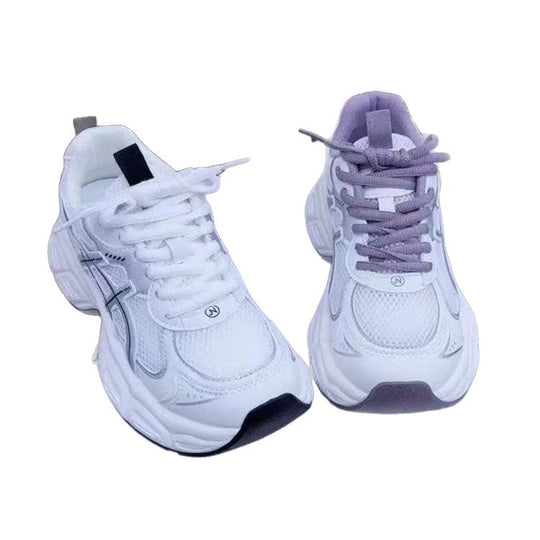 Damen Sportliche Laufschuhe mit atmungsaktivem Mesh-Obermaterial und dämpfender Sohle EB