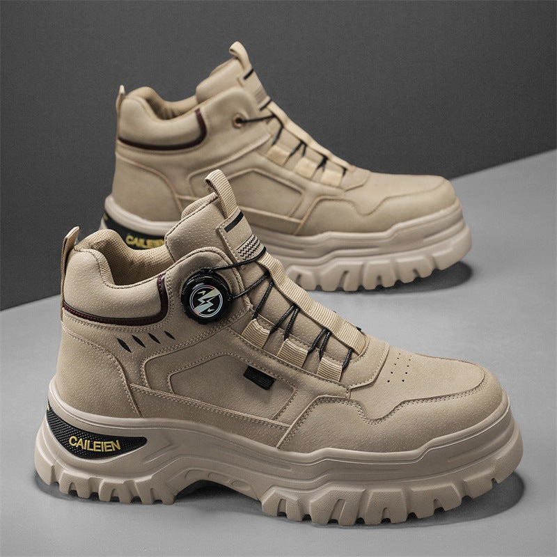 Damen Modische High-Top Sneakers mit rutschfester Sohle und ergonomischem Design EB