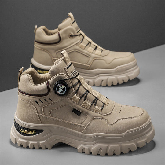 Damen Modische High-Top Sneakers mit rutschfester Sohle und ergonomischem Design EB