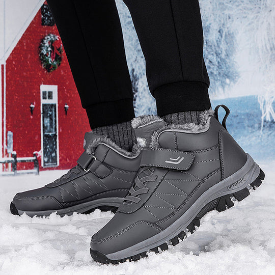 Damen Winterstiefel mit dickem Futter und rutschfester Sohle EB