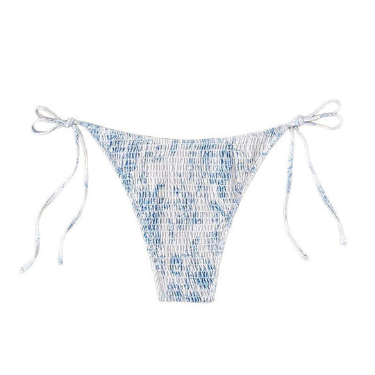 Damen Bikiniunterteil mit seitlichem Bindeband und schmeichelndem Schnitt EB