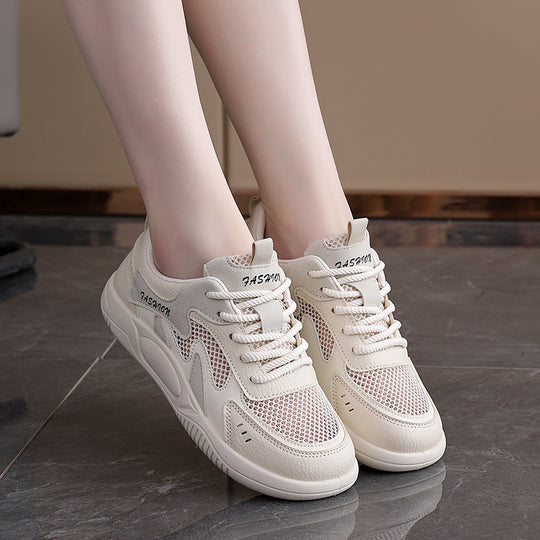 Damen Sneakers mit atmungsaktiver Mesh-Oberfläche und ergonomischer Dämpfung EB