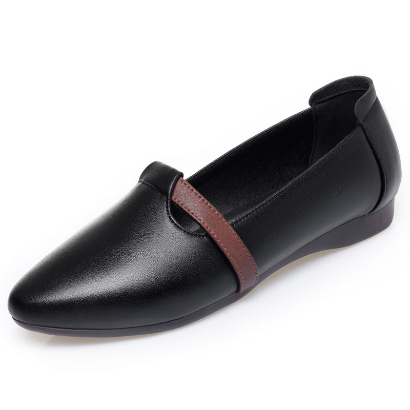 Damen Ballerinas mit elegantem Riemen und komfortablem Fußbett EB