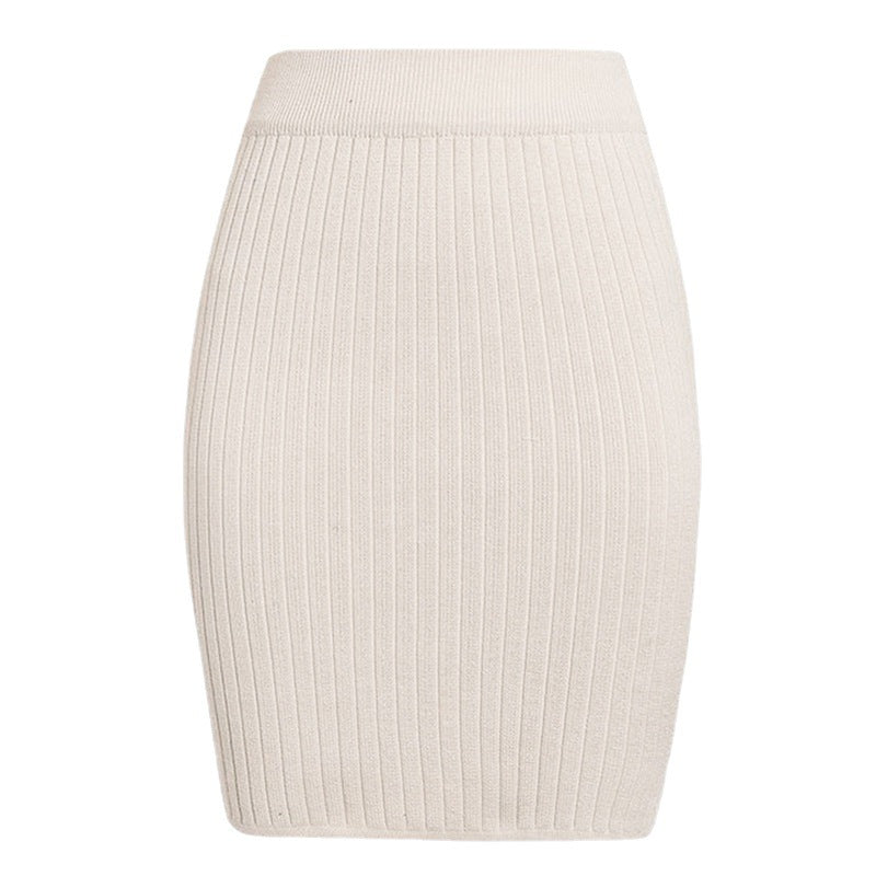 Damen Strickrock im eleganten Rippdesign EB