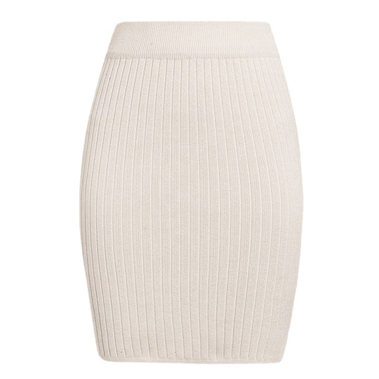 Damen Strickrock im eleganten Rippdesign EB
