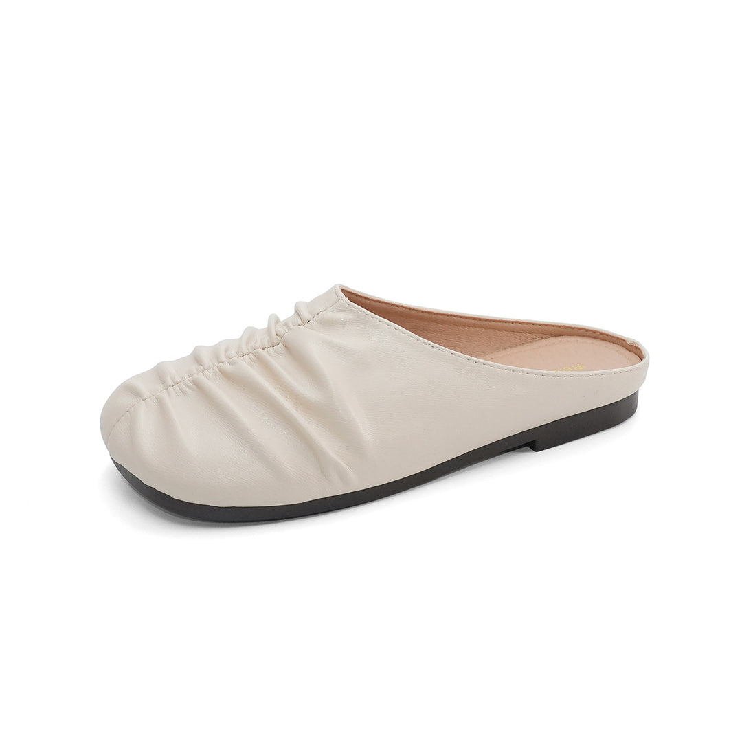 Damen Ballerinas mit modischem Faltendesign und komfortabler Innensohle EB