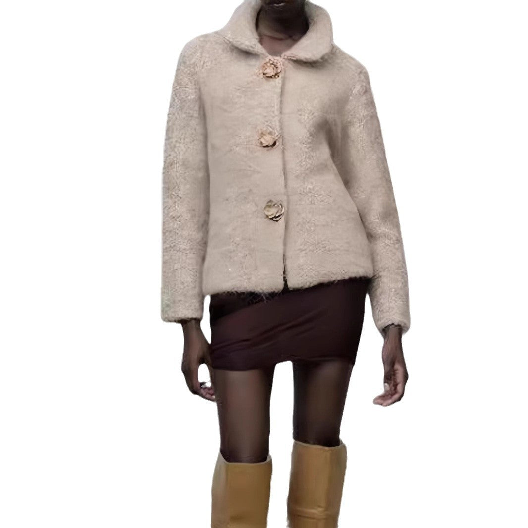 Damen Kuschelige Wohlfühljacke EB