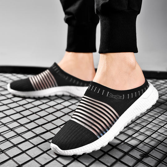 Damen Bequeme und atmungsaktive Slip-On Sneakers mit flexiblem Design EB