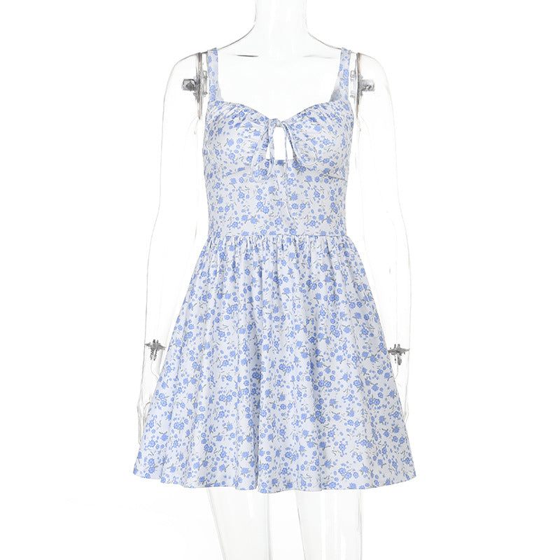 Damen Verspieltes Blumenkleid EB