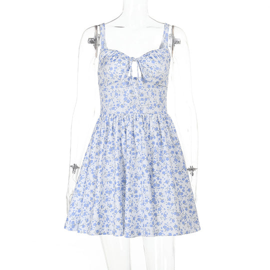 Damen Verspieltes Blumenkleid EB