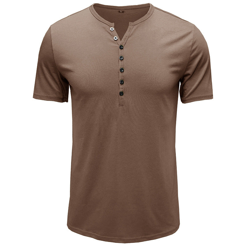 EB | Henley-Hemd Kurzarm