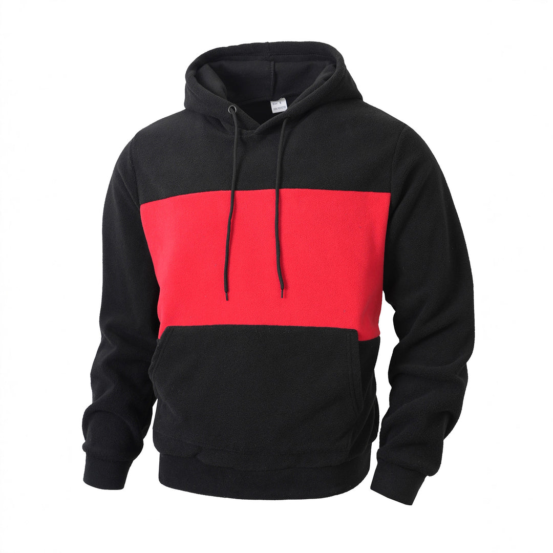 Herren Fleece-Hoodie mit innovativem Design EB
