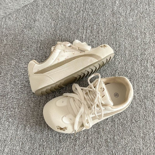 Damen Sportliche Freizeitsneaker mit atmungsaktiver Innensohle und rutschfester Sohle EB