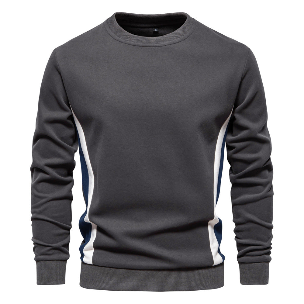 Herren Freizeit-Sweatshirt mit modernem Farbblockdesign EB