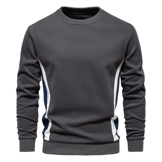Herren Freizeit-Sweatshirt mit modernem Farbblockdesign EB