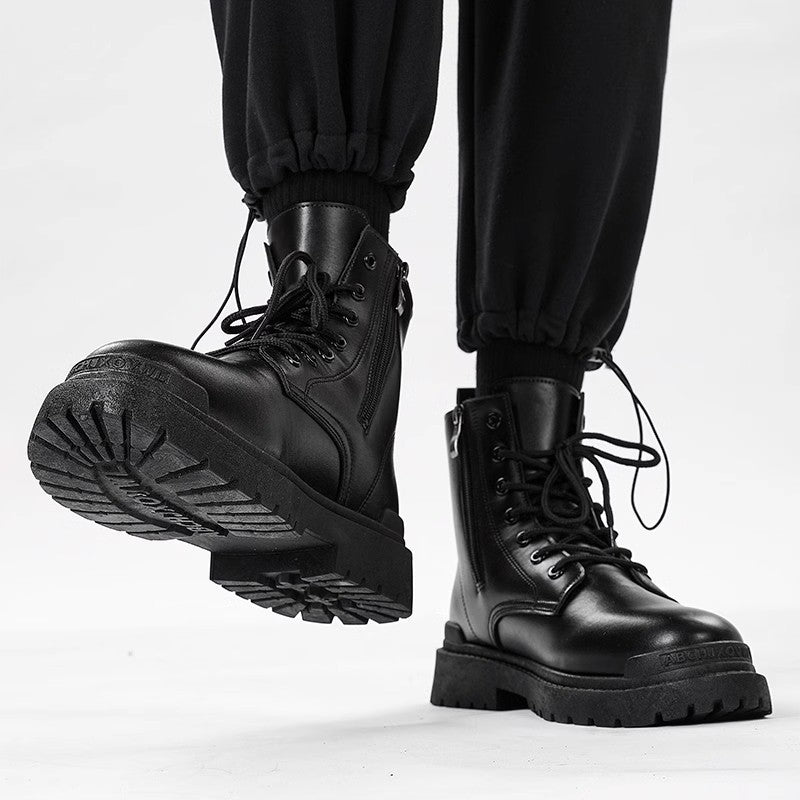 Damen robuste Stiefel mit rutschfester Sohle und modischem Design EB
