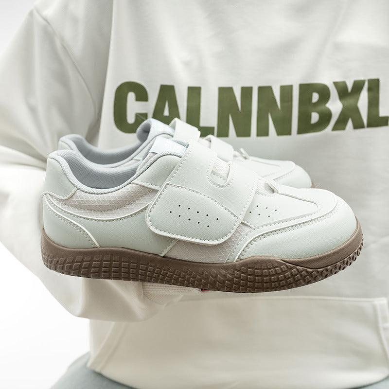 Damen Sportliche Freizeitsneaker mit praktischen Klettverschlüssen EB