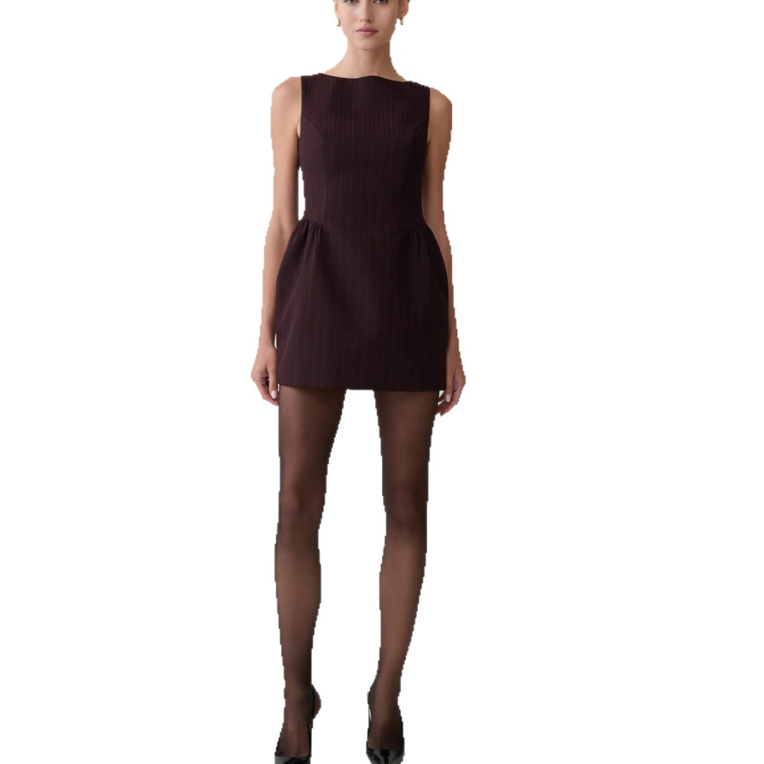 Damen Kleid mit feinen Nadelstreifen EB