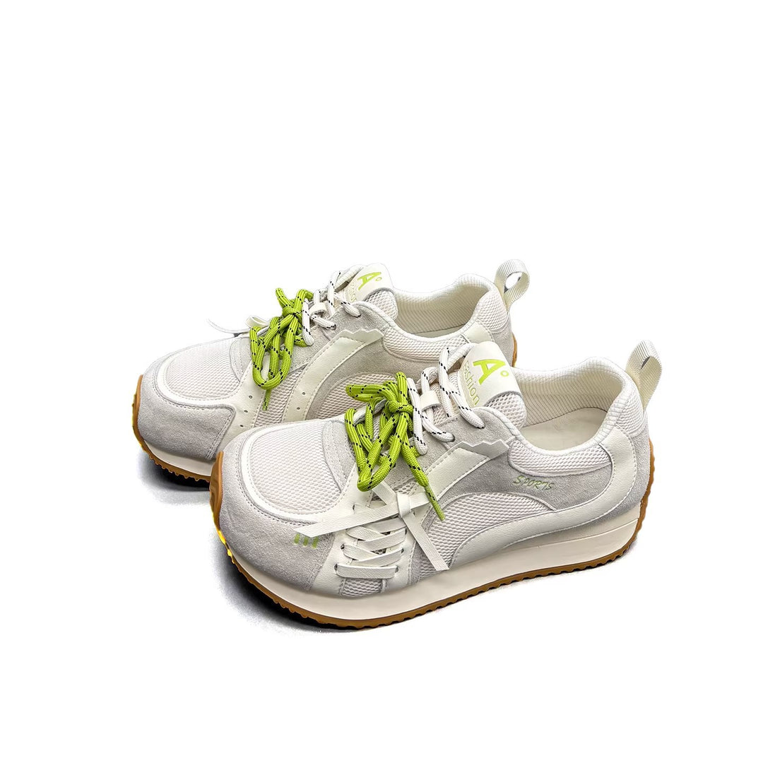 Damen Sportliche Sneaker mit innovativer Schnürtechnologie und atmungsaktiver Obermaterialkombination EB