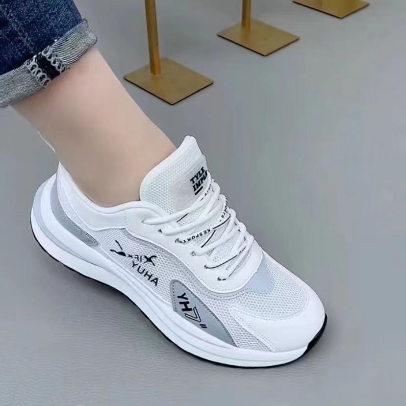 Damen leichte und atmungsaktive Sportschuhe mit flexibler Sohle EB