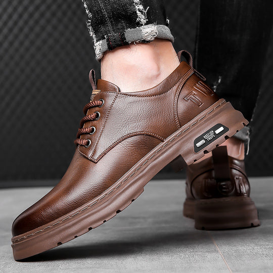 EB | Elegante Herren-Schnürschuhe mit rutschfester Außensohle und atmungsaktivem Innenfutter