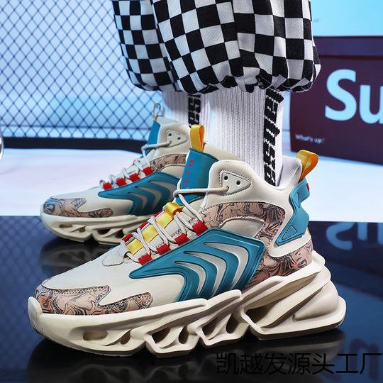 Damen Sportliche Sneaker mit innovativem Dämpfungssystem und flexiblem Design EB