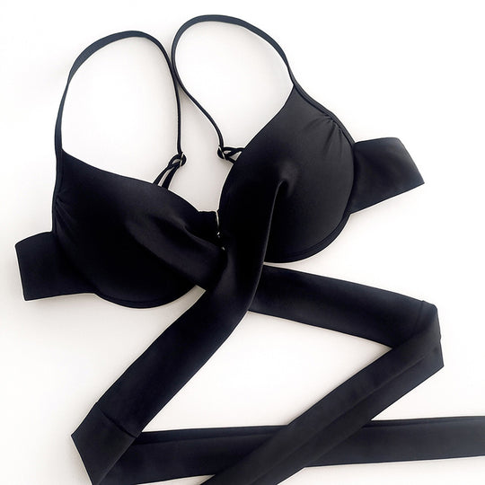 Damen Bikiniset mit elegantem Transparenz-Rock EB