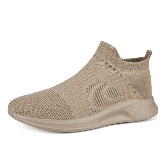 Damen Komfortable Stricksneaker mit rutschfester Sohle EB
