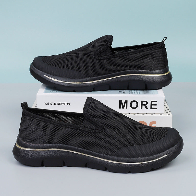 Damen Atmungsaktive Slip-On Sneakers mit Komfortpolsterung EB