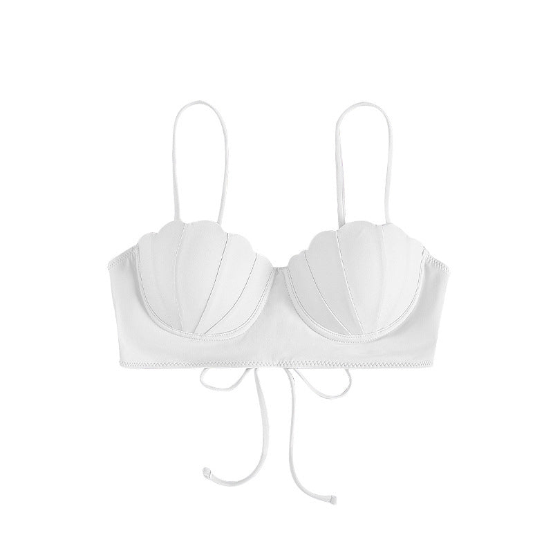 Damen Bikinibra mit schalenförmigem Design und verstellbaren Trägern EB
