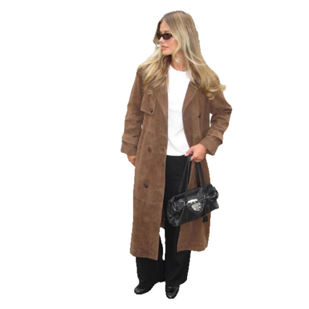Damen eleganter und stilvoller Longcoat EB