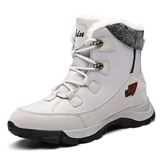 Damen Isolierte Winterstiefel mit rutschfester Sohle und weichem Innenfutter EB