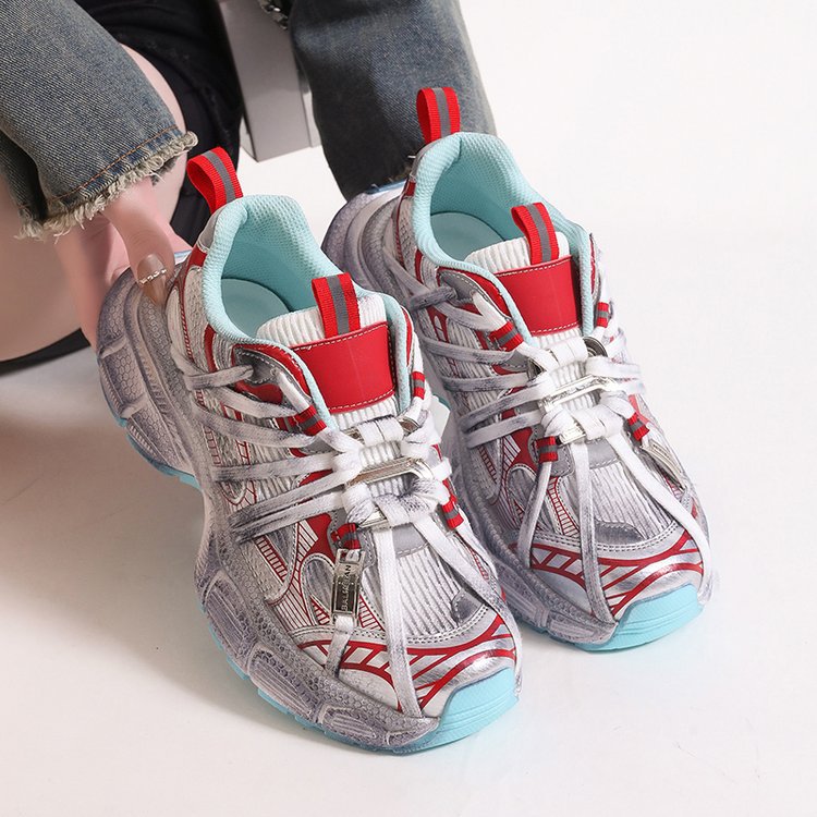 Damen Sportliche Laufschuhe mit atmungsaktiver Mesh-Konstruktion und stabiler Dämpfungstechnologie EB