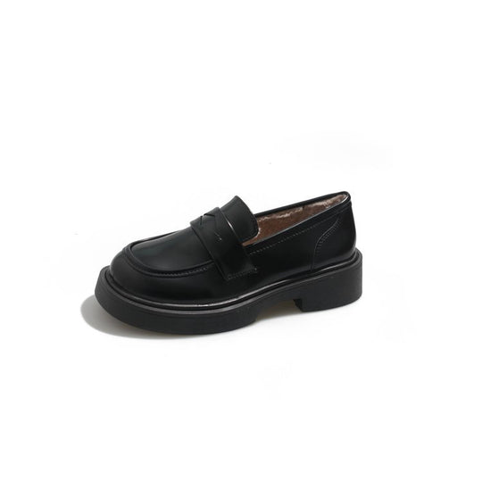 Damen elegante Mokassins mit wärmendem Innenfutter EB