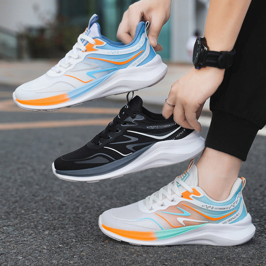 Damen Leichte und atmungsaktive Fitness-Sneaker mit flexiblem Dämpfungssystem EB