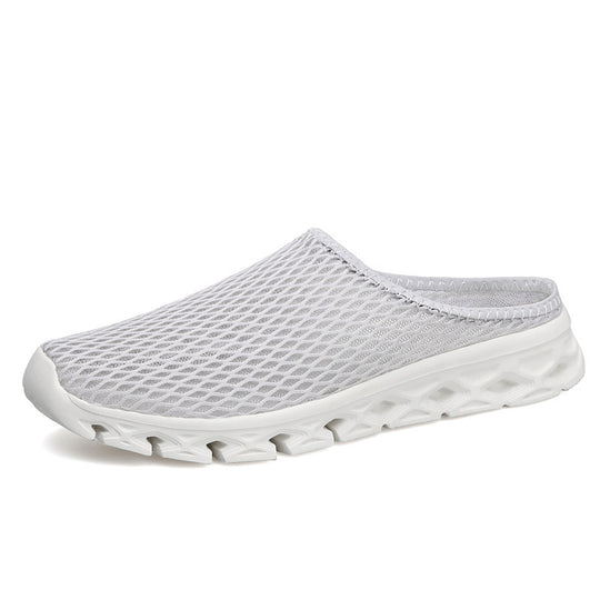 Unisex nan atmungsaktiver Mesh-Muleschuh mit flexibler Wabenlaufsohle und ergonomischem Fußbett EB