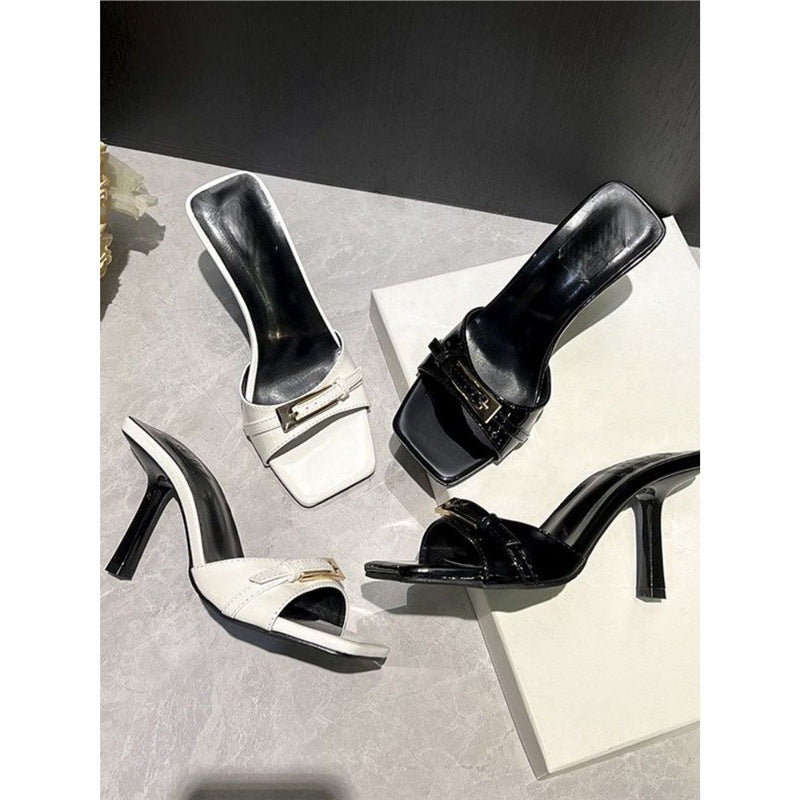 Damen Riemchen Sandalen mit elegantem Blockabsatz EB